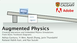 UIST 2024 Augmented Physics Creating Interactive and Embedded Physics Simulations from Static [upl. by Farrison]