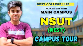 NSUT West Campus Tour  Netaji Subhas University of Technology [upl. by Jannery]