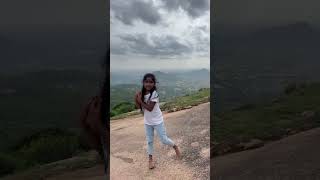 Sithara Horsley Hills Chamkeela angeesi song dance ￼￼￼￼ Sitara family going [upl. by Erolyat]