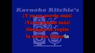 Vivir asi es morir de amor Camilo Sesto Version Mariachi Karaoke Ritchie´s [upl. by Secnirp722]