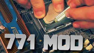 LGA771 to LGA775 MOD  CHEAP Xeons have Never been SO GOOD [upl. by Cogswell385]