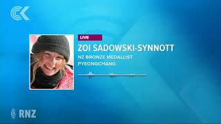 Zoi Sadowski Synnott wins bronze at Winter Olympics [upl. by Shepard]