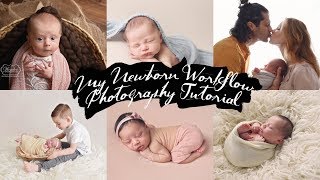 Newborn Baby Photoshoot Behind the Scenes Newborn Photography [upl. by Norraa]