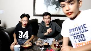 Spicy Noodles Challenge with brothers [upl. by Igor]