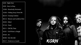 Korn Best Songs  Korn Greatest Hits  Korn Full ALbum [upl. by Ynad]