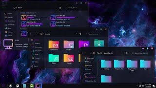 How to make Windows 11 to look better with custom theme and Icon Pack 2022 [upl. by Nylauqcaj337]