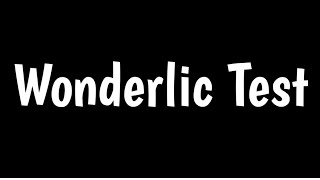 Wonderlic Test  Wonderlic Contemporary Cognitive Ability Test  WonScore [upl. by Cleopatre]