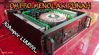 Power rakitan 30Amper   36 transistor final [upl. by Siurad]