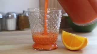 How to Make Carrot and Orange Juice  Juicing Recipes  Allrecipescom [upl. by Izak]