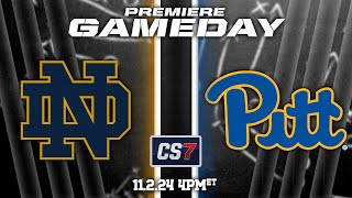 College Football 25 11 Notre Dame vs Pittsburgh  Week 13 CS7  CPU vs CPU Dynasty [upl. by Anailuig765]