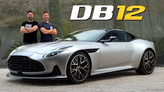 2024 Aston Martin DB12 Review  250000 Of Brutal Elegance [upl. by Rolland]