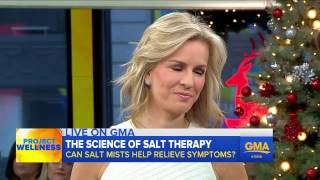 Does Salt Room Therapy Work ABC News [upl. by Aisyram]