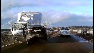 Dashcam Russia  Crazy Drivers and Car Crashes 2019 [upl. by Volding]