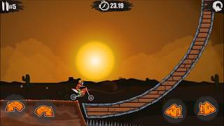 MOTO X3M Level 5 Gameplay Walkthrough  IOS Android [upl. by Irehs151]