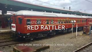 History  Sydney’s iconic Red Rattlers first electric trains in NSW [upl. by Yeblehs]