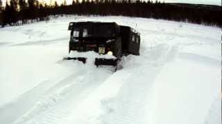 BV206 Vinterkörning Boden kortare klipp [upl. by Enilatan560]