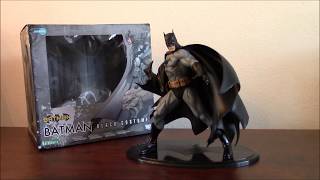 Batman Kotobukiya ARTFX Black Version Review [upl. by Kantos23]