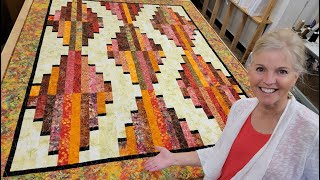 FAST AND EASY quotLong Tallquot Quilt Pattern Tutorial [upl. by Cami]