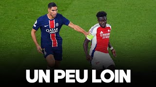 🇫🇷 Cétait un peu trop dur… Arsenal 20 PSG [upl. by Perrin]