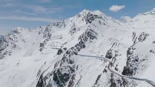 Schneeräumung Timmelsjoch Hochalpenstraße in Gurgl [upl. by Yzdnil]