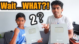 YOUTUBE SENT US ANOTHER PLAY BUTTON 🤔 🤨  VelBros Tamil [upl. by Vittorio242]