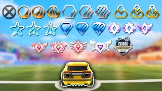 The complete spectrum of Rocket League skill in one day [upl. by Erl]