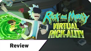 Rick and Morty Virtual Rickality Review  Quest 2 [upl. by Artek]