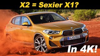 2018  2019 BMW X2 Review and Comparison [upl. by Gnilyam]