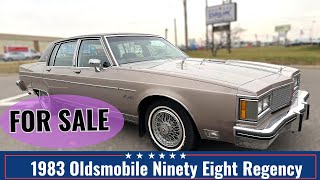 1983 Oldsmobile Ninety Eight Regency Brougham  FOR SALE  usa oldschool classiccars [upl. by Sandler]