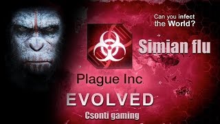 Plague inc Evolved  Simian flu tutorial [upl. by Freya790]