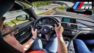 BMW M4 Competition POV Spa Francorchamps Onboard [upl. by Nuawad]