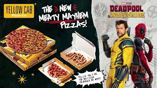 Welcome to Yellow Cab’s most epic and tastiest teamup ever with Deadpool amp Wolverine [upl. by Crellen]