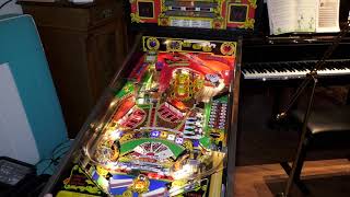 50 Flipper Riverboat Gambler Gamepaly Pinball Williams Automat [upl. by Mutz]