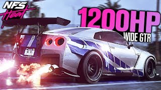 Need for Speed HEAT  1200HP Nissan GTR Widebody CUSTOMIZATION [upl. by Mackenzie335]