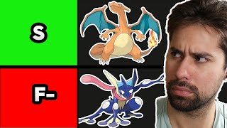 I Ranked EVERY Starter Pokemon [upl. by Aleit]