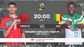 Morocco VS Mali  TotalEnergies AFCONU17 2023  SemiFinals [upl. by Beitz]