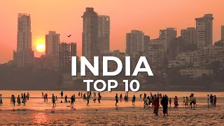 Top 10 Places to Visit in India  Travel Video Documentary [upl. by Anaele]