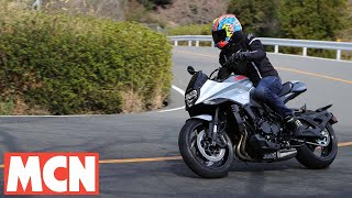 2019 Suzuki Katana bike review  MCN  Motorcyclenewscom [upl. by Aizirk]