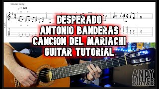 Cancion Del Mariachi from Desperado Guitar Tutorial Lesson [upl. by Einaffit]