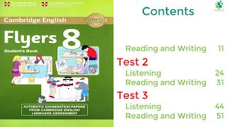 Flyers 8  Test 1  Part 1  Listening with Answer Booklet [upl. by Aiam]