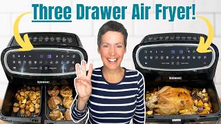 Duronic AF34  Single AND dual drawer AIR FRYER [upl. by Einhorn]