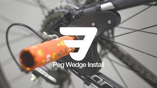 How To Install Mafia Peg Wedge Pegs on MTB [upl. by Lrub]