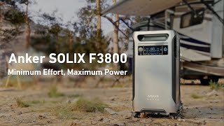 Why Anker SOLIX F3800 is the MustHave Energy Solution for Christmas 2024 [upl. by Nason579]