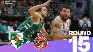 James doubledouble lifts Monaco over Zalgiris  Round 15 Highlights  Turkish Airlines EuroLeague [upl. by Robbert]