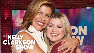 Kelly Bursts Into Tears Hearing Hoda Kotbs Journey To Motherhood [upl. by Annaoj]