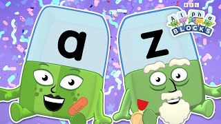 The A to Z Alphabet Song and More 🎶  Phonics Fun  Learn to Spell with ABC  officialalphablocks [upl. by Uy]