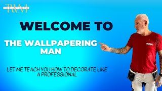 Welcome To The Wallpapering Man Channel [upl. by Schechinger]