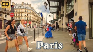 Paris Walks Summer in Paris July 26 2022  4K UHD [upl. by Meean]