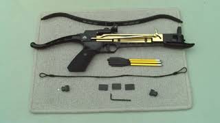 Cobra 80lb Pistol Crossbow Budk Unboxing Assembly Review [upl. by Loftis965]