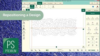 Repositioning a Design in ProStitcher [upl. by Bodnar534]